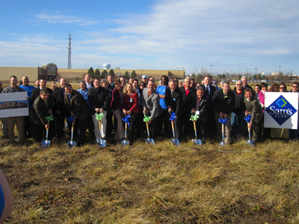photo of Sams Club Groundbreaking at Raymore Galleria - 01-11-13 007